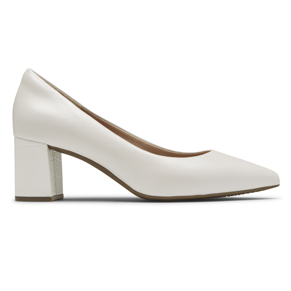 Rockport Heels For Womens White - Total Motion Salima - ZA1346207